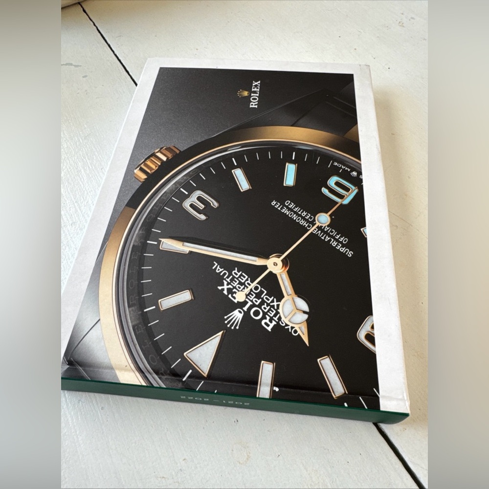 ROLEX CATALOG Full Version 2021-2022 ROLEX BOOK CATALOG, HARDCOVER 250 PAGES